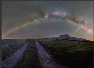 A Crowd of Stars over Bare Benbulben's Head