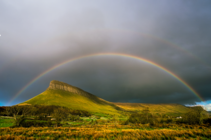 Rainbow over Ben Bulben